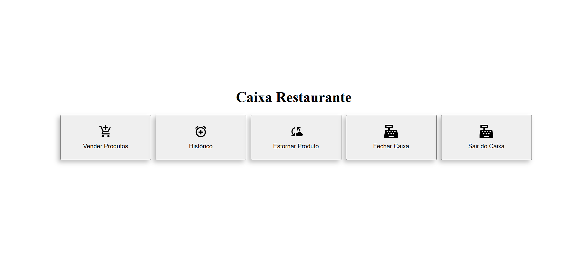 Imagem do projeto Caixa Restaurante Universitário